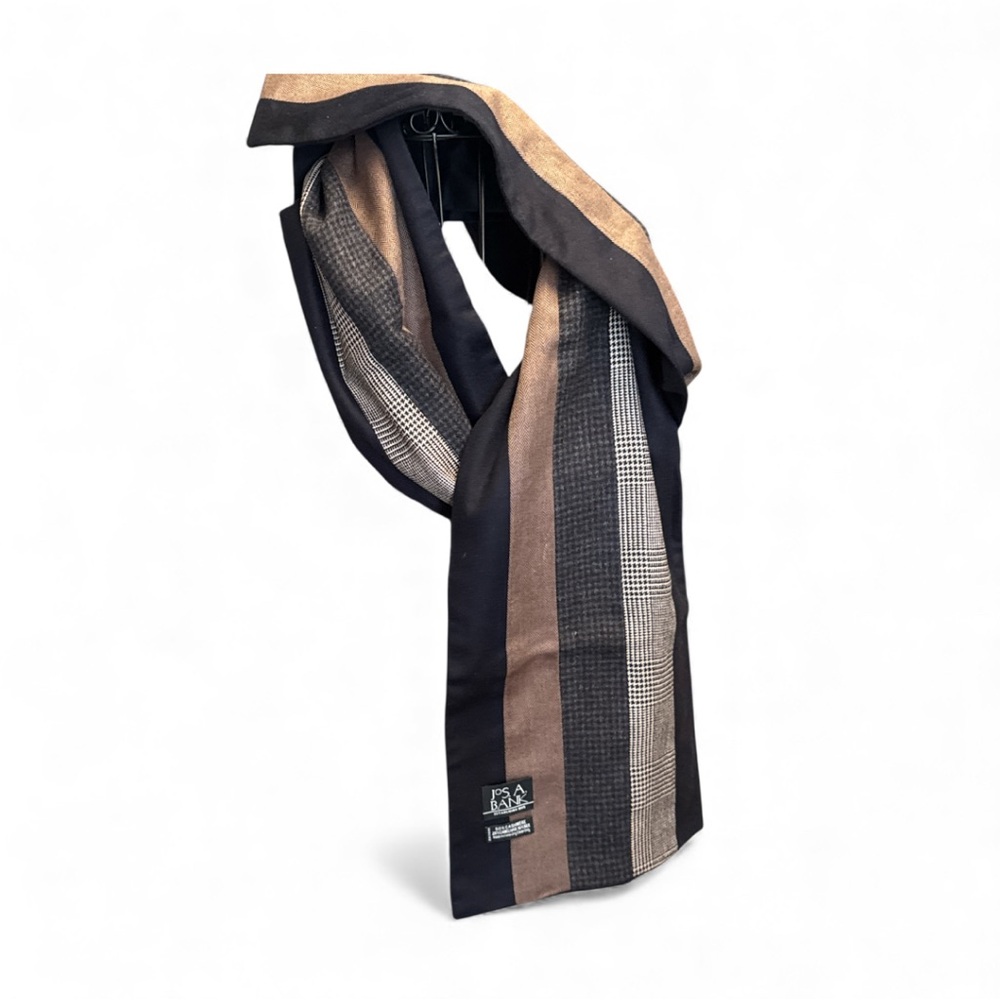 Jos. A. Bank Men's Scarf in Brown and Black